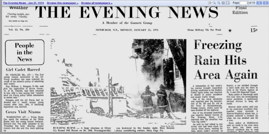 eveningnews21january1974-front