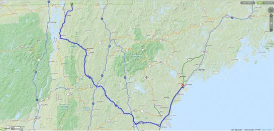 USPS-Franklin2Portland-map